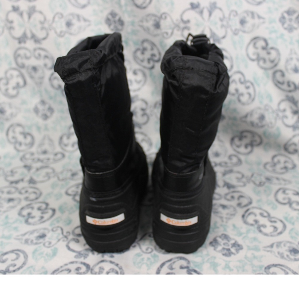 Columbia Kids Black Waterproof 400g Insulated Snow Boots BC1324-012 Size 13 - Picture 5 of 10